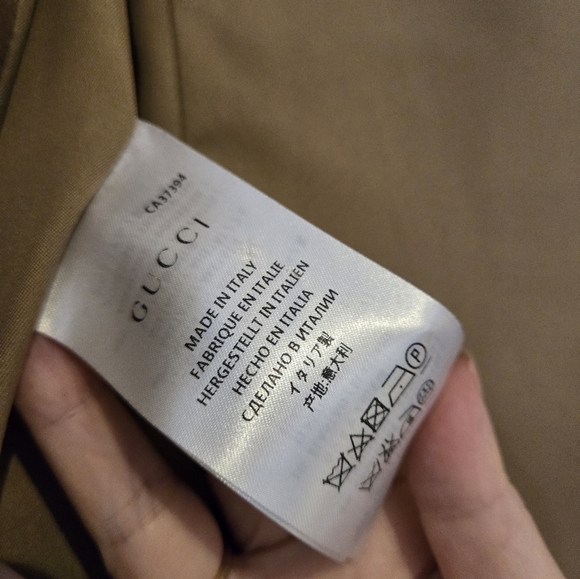 Gucci Camel Wool Pantsuit Size IT 36 - Picture 12 of 15